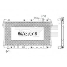 Ψυγείο Νερού MAZDA MX5 1990 - 1998 ( NA ) 079106300