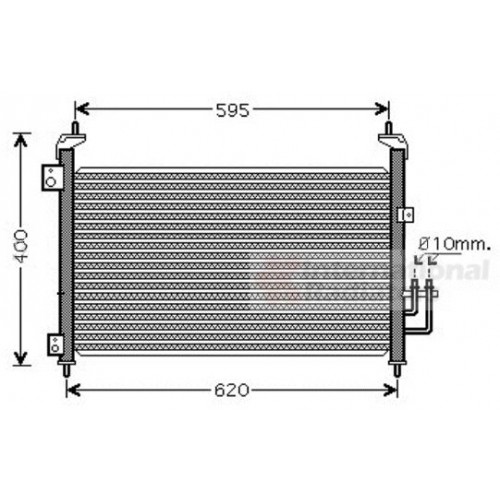 Ψυγείο A/C (Εξωτερικό) HONDA CIVIC 2006 - 2009 ( FD / K / N ) 080906400