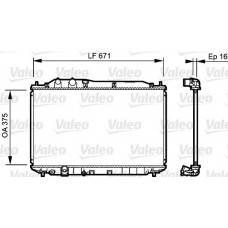 Ψυγείο Νερού HONDA CIVIC 2006 - 2009 ( FD / K / N ) 081106300