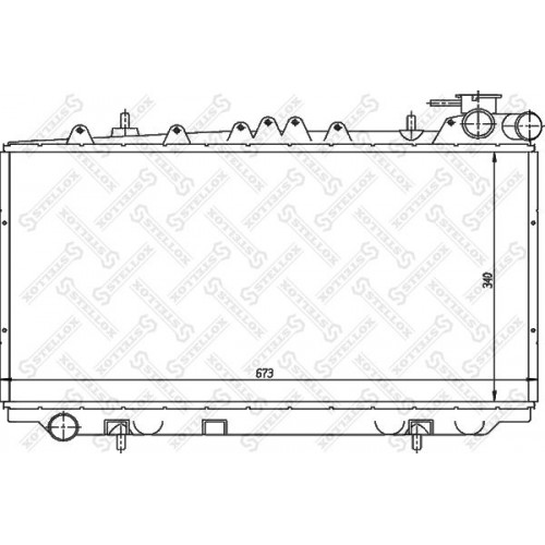 Ψυγείο Νερού SUZUKI ALTO 1987 - 1993 ( SB ) 082906300