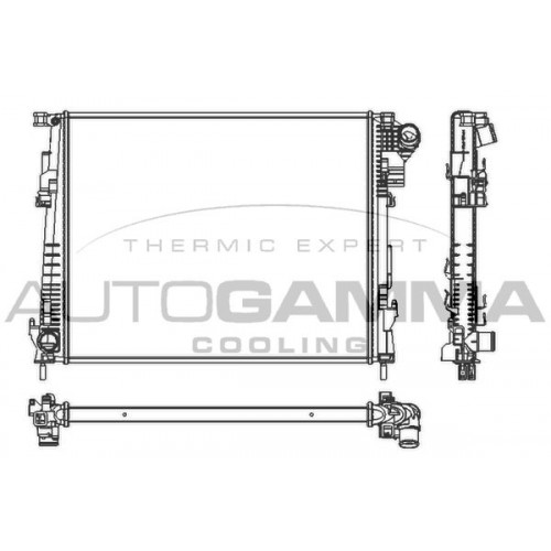 Ψυγείο Νερού OPEL VIVARO 2006 - 2009 083506320