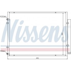Ψυγείο A/C (Εξωτερικό) LEXUS RX 2003 - 2009 ( XU30 ) 084406410