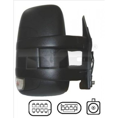 Καθρέπτης Ηλεκτρικός Θερμαινόμενος Με Φλας IVECO DAILY 2007 - 2011 Δεξιά 086707481