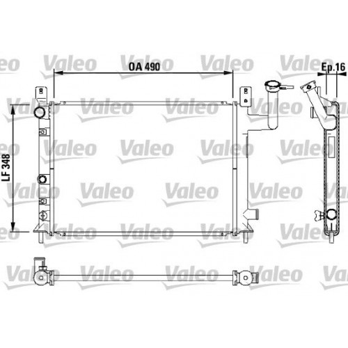 Ψυγείο Νερού NISSAN SUNNY 1990 - 1991 ( N13 ) 089106300