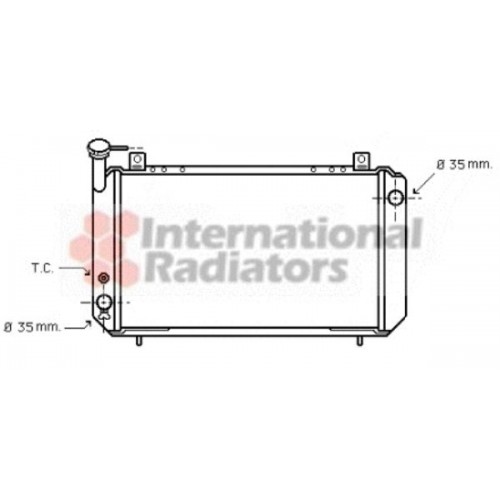 Ψυγείο Νερού NISSAN SUNNY 1990 - 1991 ( N13 ) 089106310