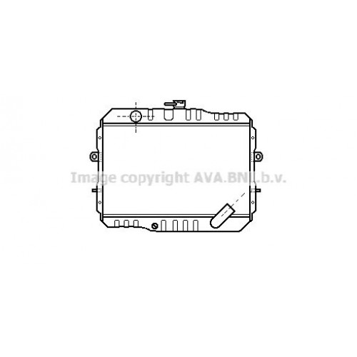 Ψυγείο Νερού MITSUBISHI L300 1980 - 1984 ( L ) 091406300 Ψυγείο Νερού MITSUBISHI L300 1980 - 1984 ( L ) 091406300