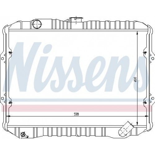 Ψυγείο Νερού MITSUBISHI L200 1993 - 1996 ( K10T ) ( K30T ) 094306300