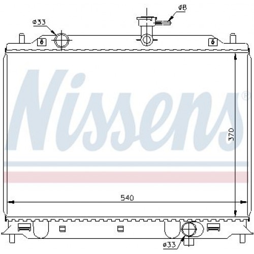 Ψυγείο Νερού KIA RIO 2005 - 2011 ( JB ) 094606310 Ψυγείο Νερού KIA RIO 2005 - 2011 ( JB ) 094606310