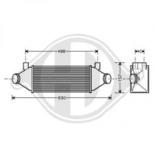 Ψυγείο Intercooler FORD TRANSIT 2000 - 2006 ( FA_ _ ) 097306220