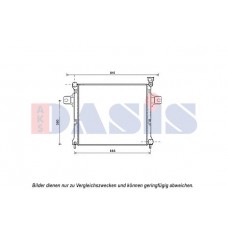 Ψυγείο Νερού JEEP GRAND CHEROKEE 2008 - 2011 ( WK, WH ) 097806300