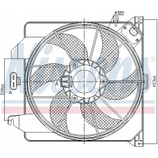 Βεντιλατέρ Νερού FORD TRANSIT CONNECT TOURNEO 2002 - 2006 098306450