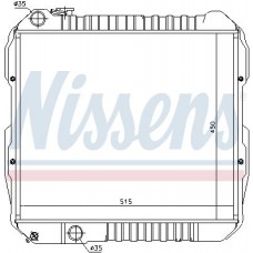 Ψυγείο Νερού TOYOTA HILUX 1989 - 1997 ( YN85-110 ) 098906310