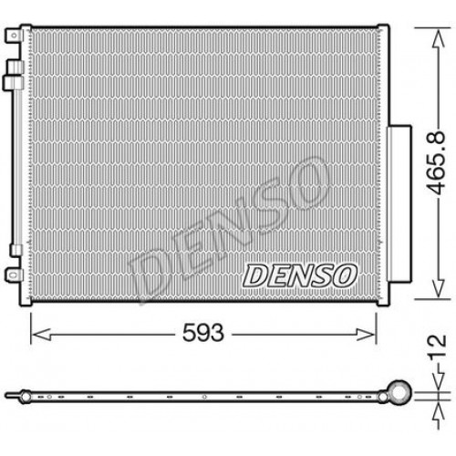 Ψυγείο A/C (Εξωτερικό) ALFA ROMEO GIULIA ( 952 ) 2016 - 101006410