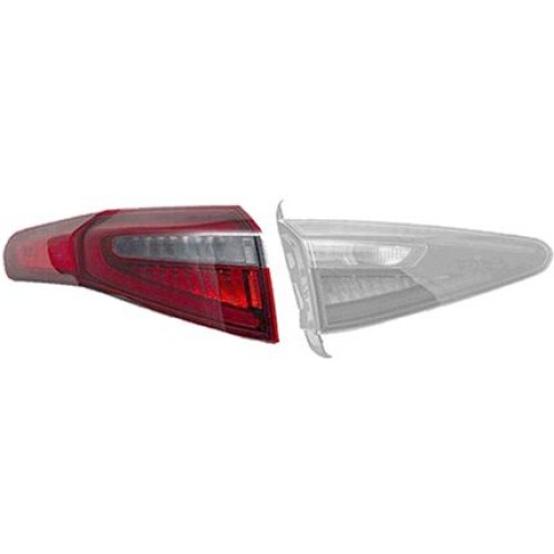 Φανάρι Πίσω Εξωτερικό Led ALFA ROMEO STELVIO 2017 - Αριστερά 102005822