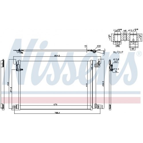 Ψυγείο A/C (Εξωτερικό) AUDI Q7 2015 - (4M ) 125106400