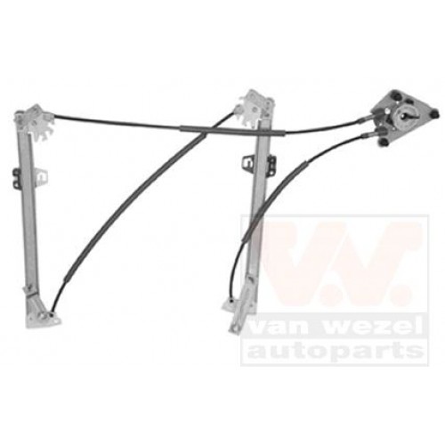 Γρύλος Παραθύρου Ηλεκτρικός Χωρίς Μοτέρ AUDI A1 2015 - 2018 (8X1, 8XK) Εμπρός Αριστερά 127107042