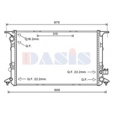 Ψυγείο Νερού AUDI A8 2013 - 134106300
