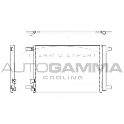 Ψυγείο A/C (Εξωτερικό) AUDI TT 2014 - 135006400