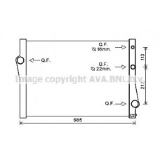 Ψυγείο Νερού BMW X5 2011 - 2014 ( Ε70 F/L ) 151006310
