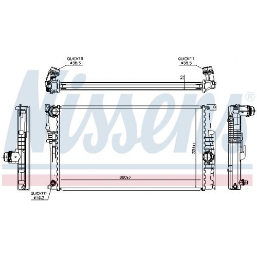 Ψυγείο Νερού BMW 1 Series 2012 - 2015 152106310