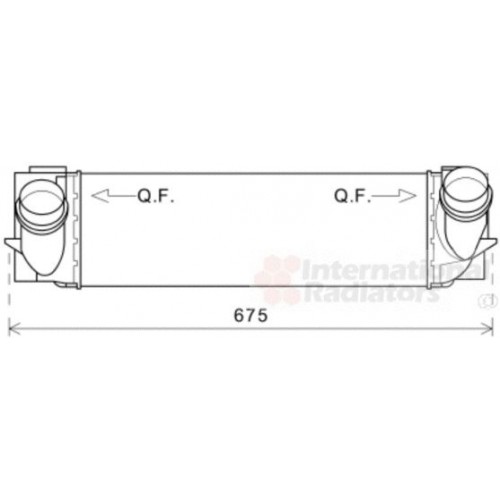 Ψυγείο Intercooler BMW X3 2014 - 2017 ( F25 ) 153106210