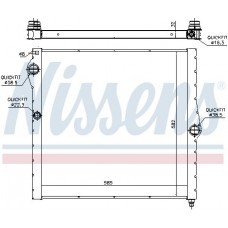 Ψυγείο Νερού BMW X6 2008 - 2012 ( Ε71 ) 162006330
