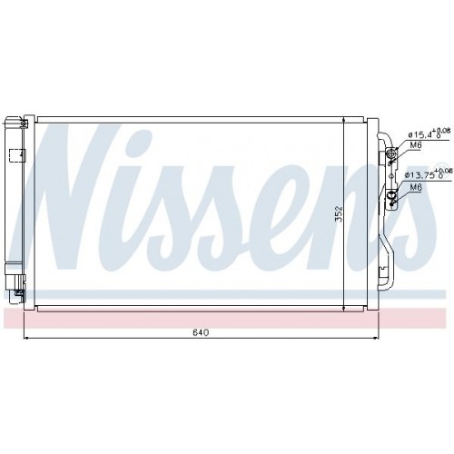 Ψυγείο A/C (Εξωτερικό) BMW 3 Series 2013 - 2015 ( F30/31/34 ) 163006400