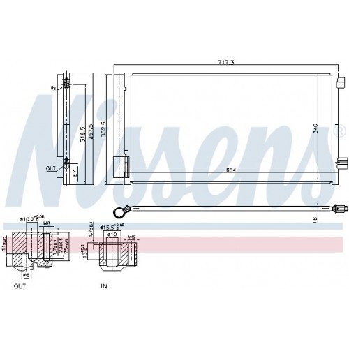 Ψυγείο A/C (Εξωτερικό) JEEP RENEGADE 2014 - 181006410