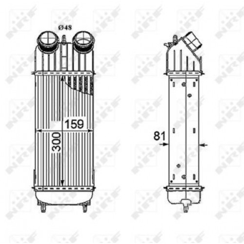 Ψυγείο Intercooler CITROEN C3 PICASSO 2009 - 2012 198006200