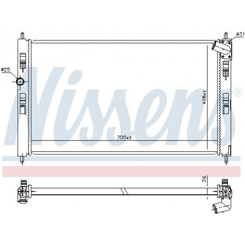 Ψυγείο Νερού CITROEN C4 AIRCROSS 2012 - 2015 201106320
