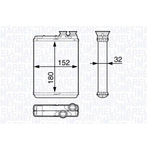 Ψυγείο Καλοριφέρ CITROEN DS3 2016 - 215006500 Ψυγείο Καλοριφέρ CITROEN DS3 2016 - 215006500