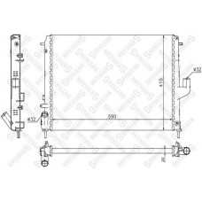 Ψυγείο Νερού DACIA DUSTER 2010 - 2013 222006335