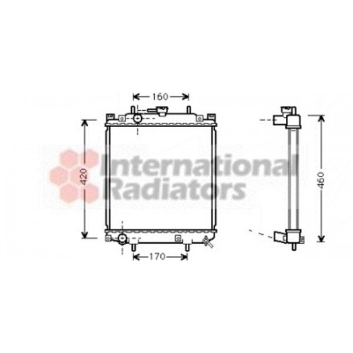 Ψυγείο Νερού DAIHATSU CUORE 1998 - 2003 ( VI ) 260106310