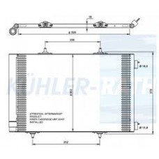 Ψυγείο A/C (Εξωτερικό) PEUGEOT 207 2006 - 2009 027006420
