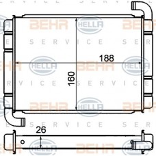 Ψυγείο Καλοριφέρ FIAT PUNTO 2012 - 290106500