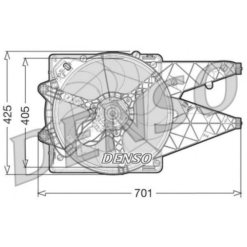 Βεντιλατέρ Νερού FIAT DOBLO 2010 - 2015 ( 152 ) 294006450