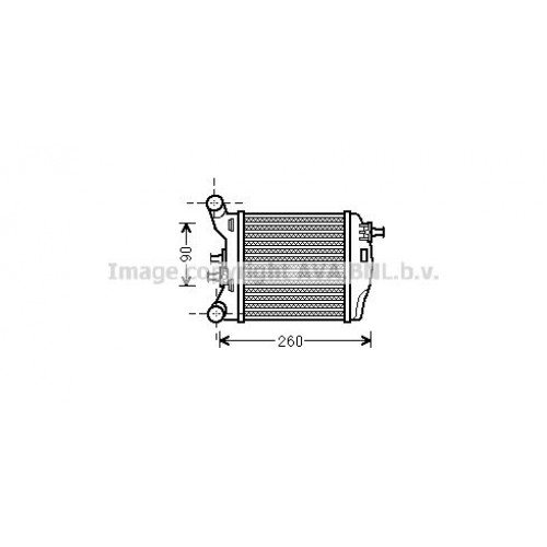 ΨΥΓΕΙΟ INTERCOOLER ABARTH (185x173x64) FIAT 500 2015 - 297206202