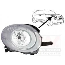 Φανάρι Εμπρός Ηλεκτρικό FIAT 500 2017 - ( L ) Δεξιά 297305131