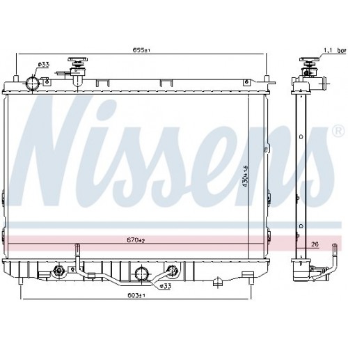 Ψυγείο Νερού KIA CARENS 2000 - 2006 422906320