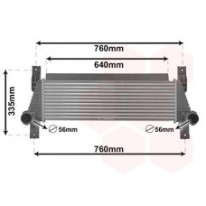 Ψυγείο Intercooler FORD RANGER 2012 - 2015 315106210