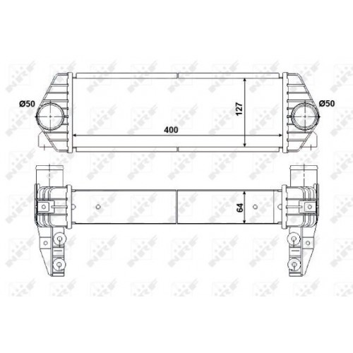 Ψυγείο Intercooler FORD TRANSIT CONNECT TOURNEO 2009 - 2013 317006200 Ψυγείο Intercooler FORD TRANSIT CONNECT TOURNEO 2009 - 2013 317006200