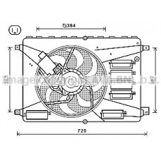 Βεντιλατέρ Νερού FORD S-MAX 2011 - 2015 319006440