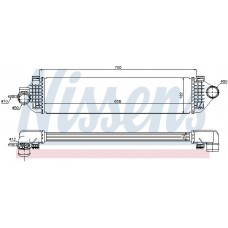 Ψυγείο Intercooler FORD FOCUS 2011 - 2014 320006210