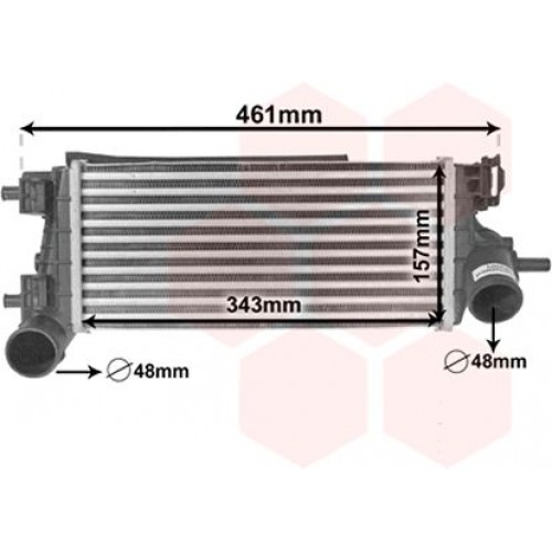 Ψυγείο Intercooler FORD FOCUS 2011 - 2014 320006240 Ψυγείο Intercooler FORD FOCUS 2011 - 2014 320006240