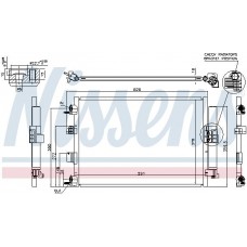 Ψυγείο A/C (Εξωτερικό) FORD FOCUS 2014 - 2018 320106450