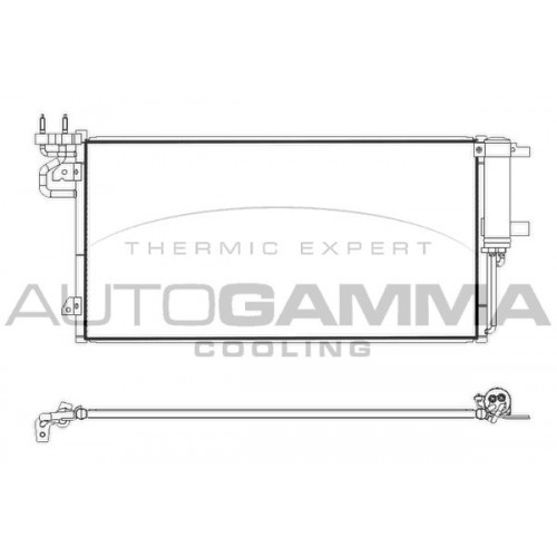 Ψυγείο A/C (Εξωτερικό) FORD FOCUS C-MAX 2015 - ( F/L ) 321106460