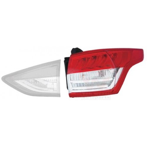 Φανάρι Πίσω Εξωτερικό Led FORD KUGA 2013 - 2016 Δεξιά 323005811