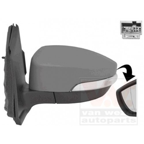 Καθρέπτης Ηλεκτρικός Θερμαινόμενος Βαφόμενος Με Φλας FORD KUGA 2013 - 2016 Αριστερά 323007482