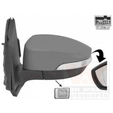 Καθρέπτης Ηλεκτρικός Θερμαινόμενος Ηλεκτρικά Ανακλινόμενος Βαφόμενος Με Φλας Φως Ασφαλείας FORD KUGA 2013 - 2016 Αριστερά 323007504
