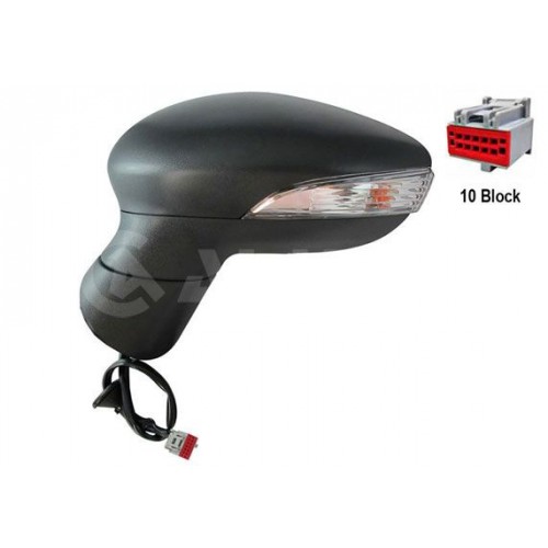 Καθρέπτης Ηλεκτρικός Θερμαινόμενος Βαφόμενος Με Φλας FORD FIESTA 2013 - 2016 Αριστερά 324007484